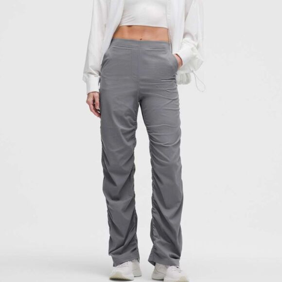 lululemon athletica Pants - Lululemon Dance Studio Slim-Fit High-Rise Flared Pant Solar Grey Size Medium